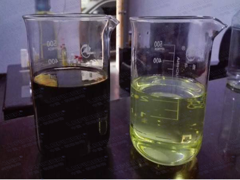 輪胎油是怎么脫色除味的？